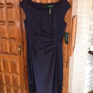 Ralph Lauren satin cocktail dress